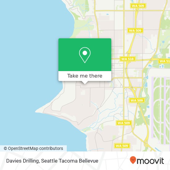 Davies Drilling map