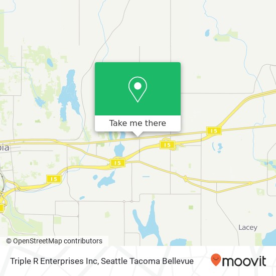 Triple R Enterprises Inc map