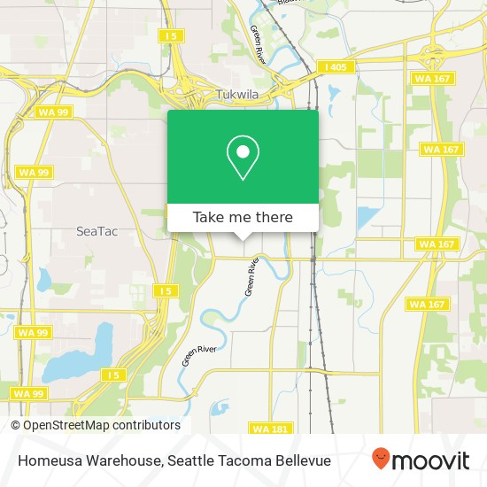 Homeusa Warehouse map