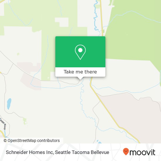 Schneider Homes Inc map