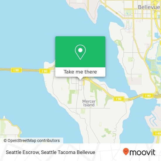 Mapa de Seattle Escrow