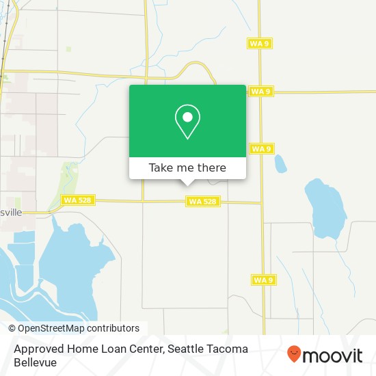 Mapa de Approved Home Loan Center