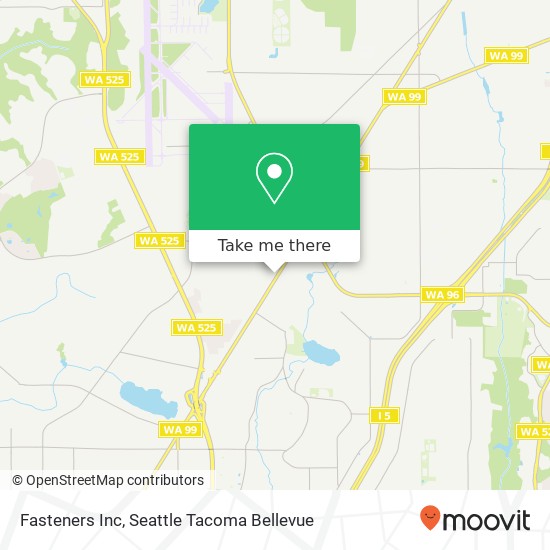 Fasteners Inc map