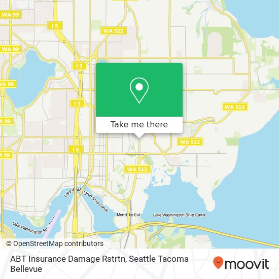 Mapa de ABT Insurance Damage Rstrtn