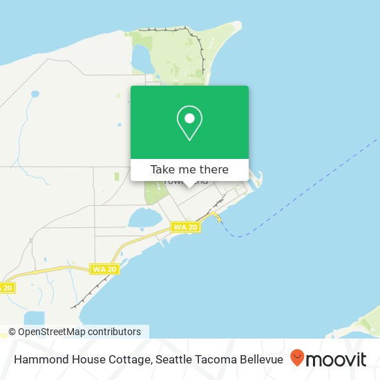 Mapa de Hammond House Cottage