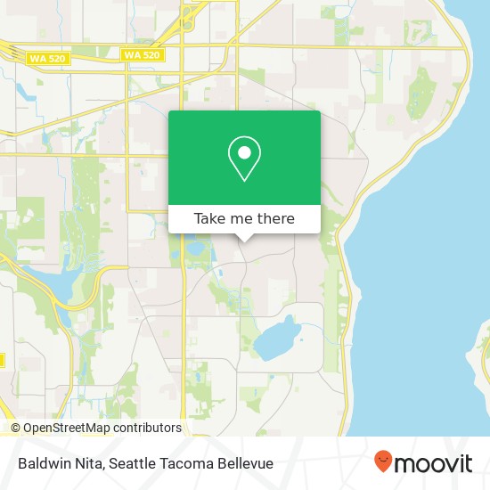 Baldwin Nita map