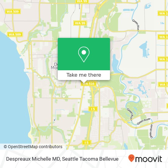 Despreaux Michelle MD map