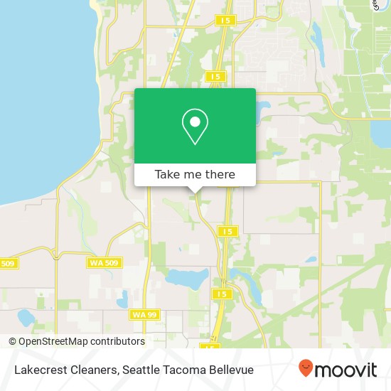 Mapa de Lakecrest Cleaners