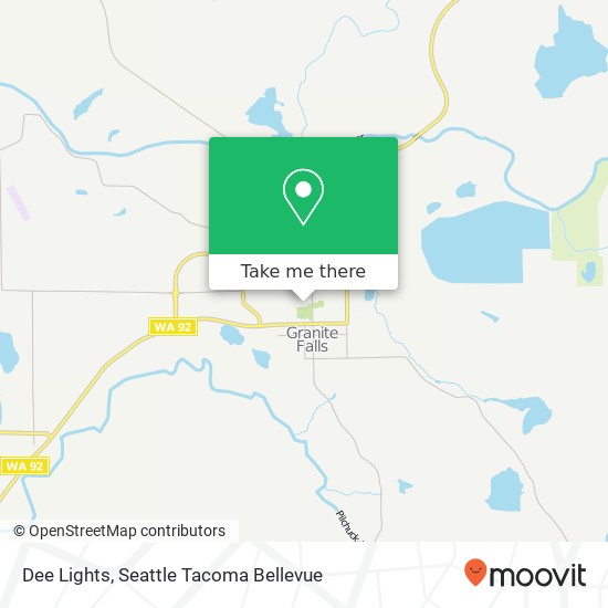 Dee Lights map