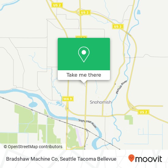 Mapa de Bradshaw Machine Co