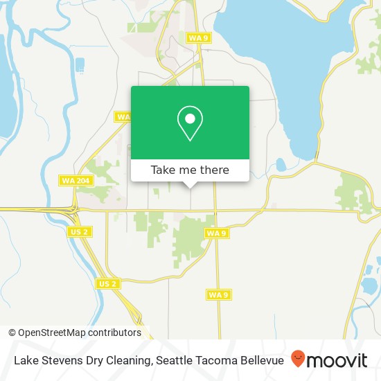 Lake Stevens Dry Cleaning map