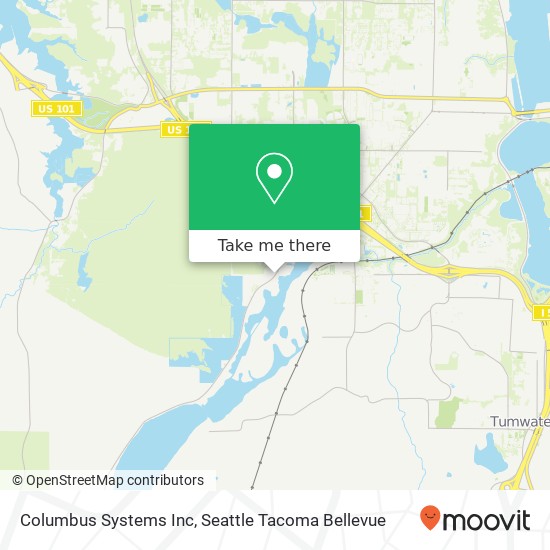 Mapa de Columbus Systems Inc