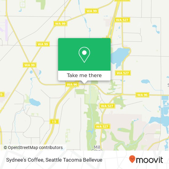 Sydnee's Coffee map