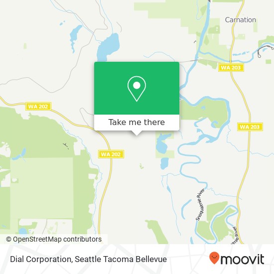 Dial Corporation map