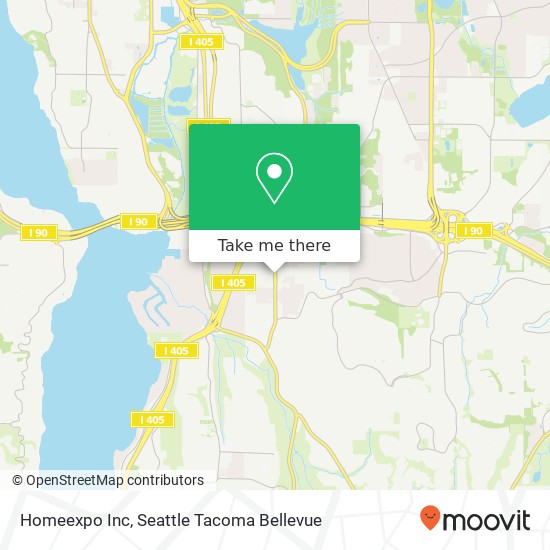 Homeexpo Inc map