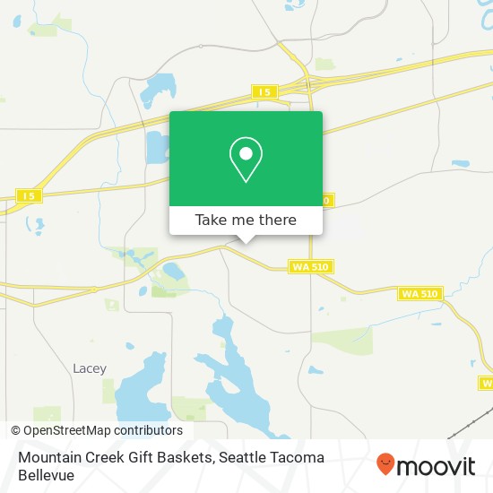 Mapa de Mountain Creek Gift Baskets