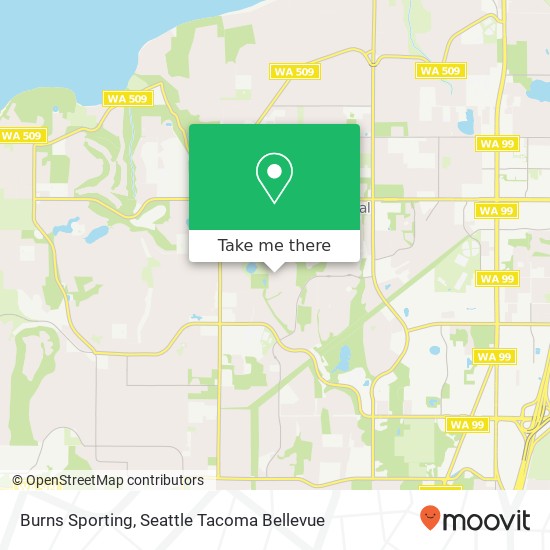 Burns Sporting map