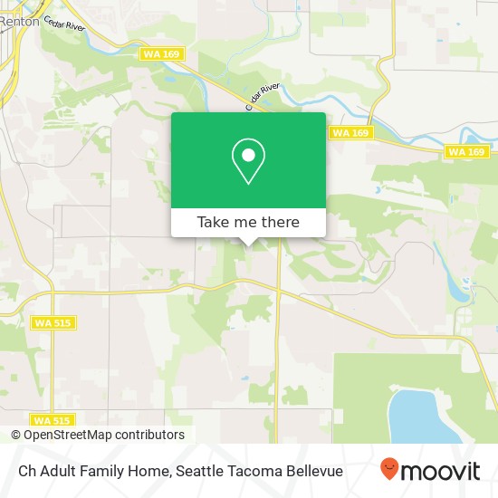 Mapa de Ch Adult Family Home