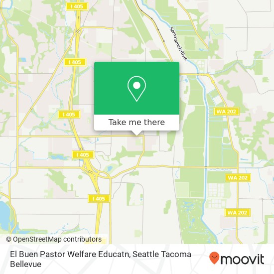 Mapa de El Buen Pastor Welfare Educatn