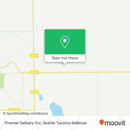 Premier Delivery Svc map