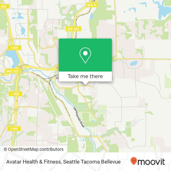 Mapa de Avatar Health & Fitness