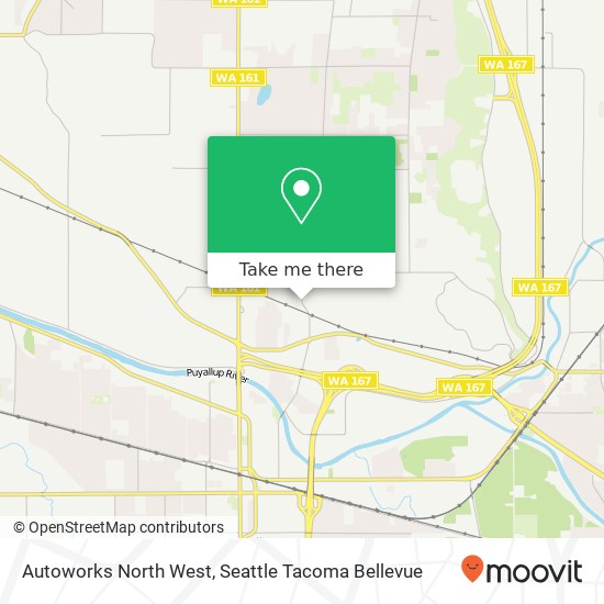 Autoworks North West map