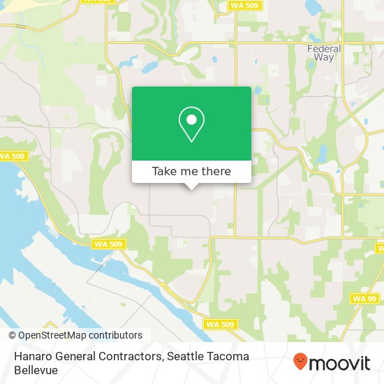 Hanaro General Contractors map