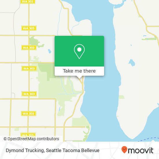 Mapa de Dymond Trucking