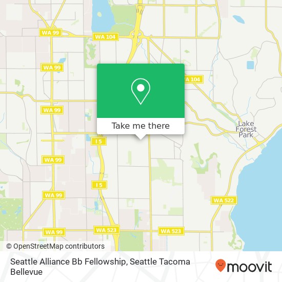 Seattle Alliance Bb Fellowship map