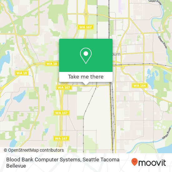 Blood Bank Computer Systems map