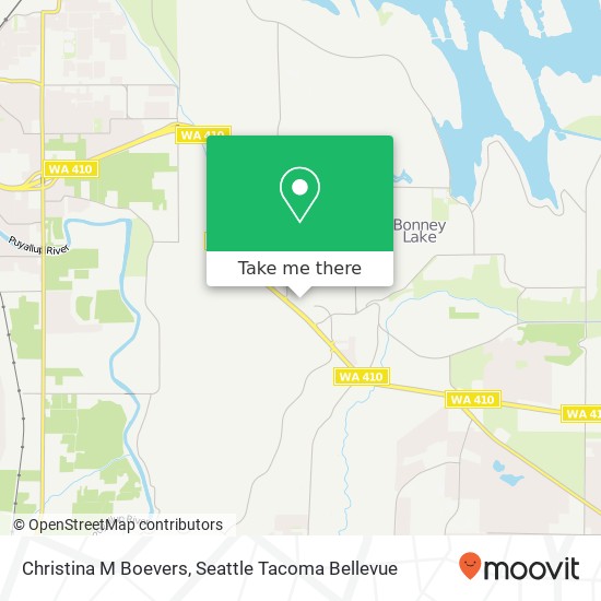 Christina M Boevers map