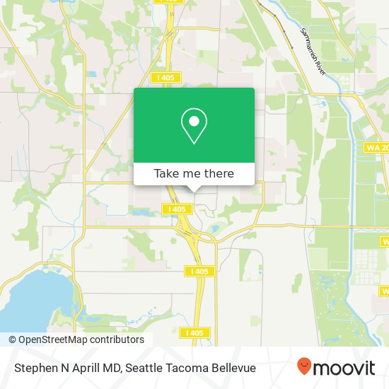 Mapa de Stephen N Aprill MD