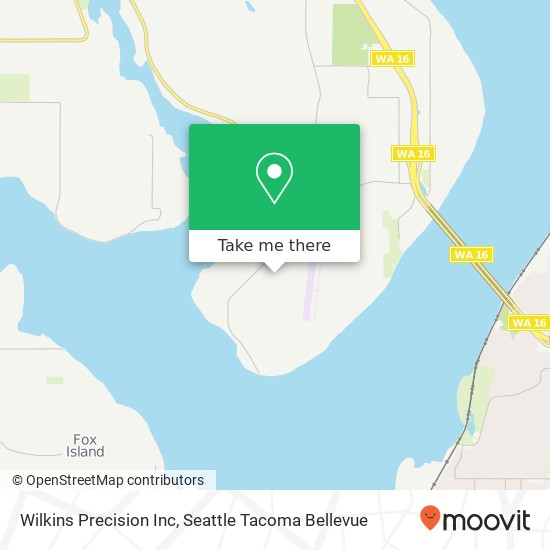 Wilkins Precision Inc map