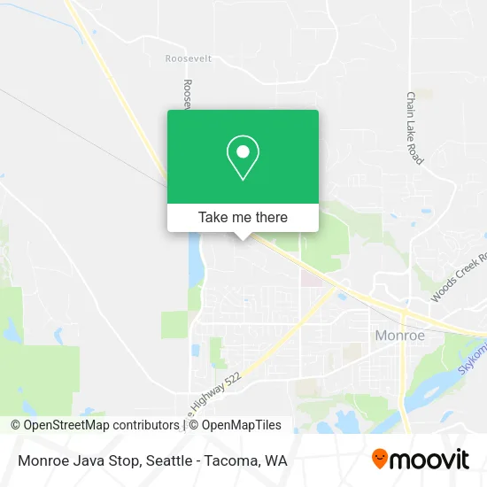Mapa de Monroe Java Stop
