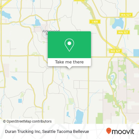 Duran Trucking Inc map