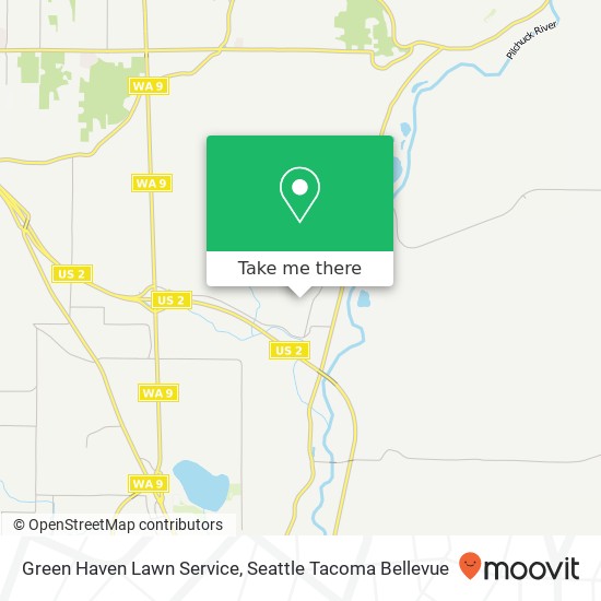 Mapa de Green Haven Lawn Service