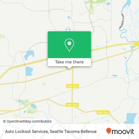 Auto Lockout Services map