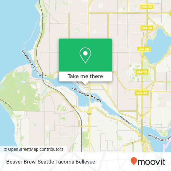 Mapa de Beaver Brew