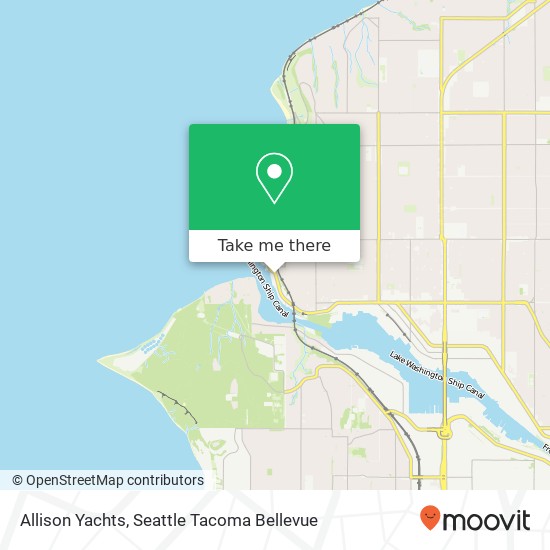 Mapa de Allison Yachts