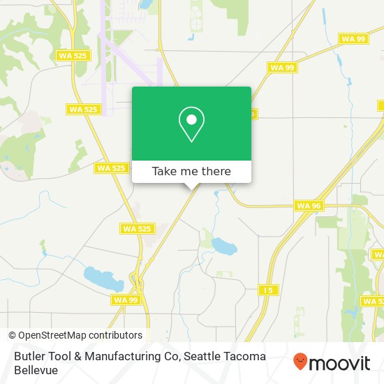 Butler Tool & Manufacturing Co map