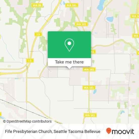 Fife Presbyterian Church map