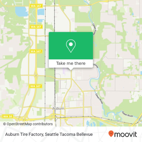 Auburn Tire Factory map