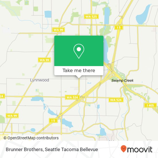 Brunner Brothers map