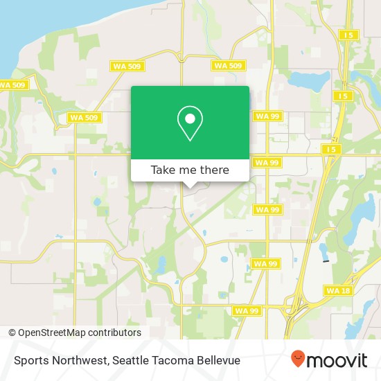Sports Northwest map