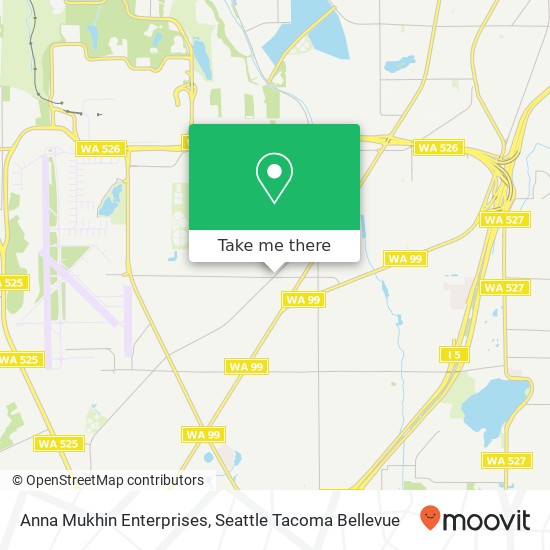 Mapa de Anna Mukhin Enterprises