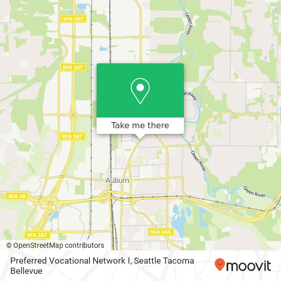 Preferred Vocational Network I map