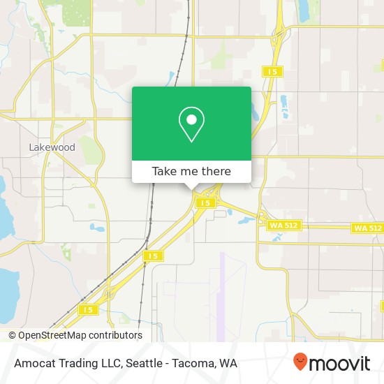 Amocat Trading LLC map