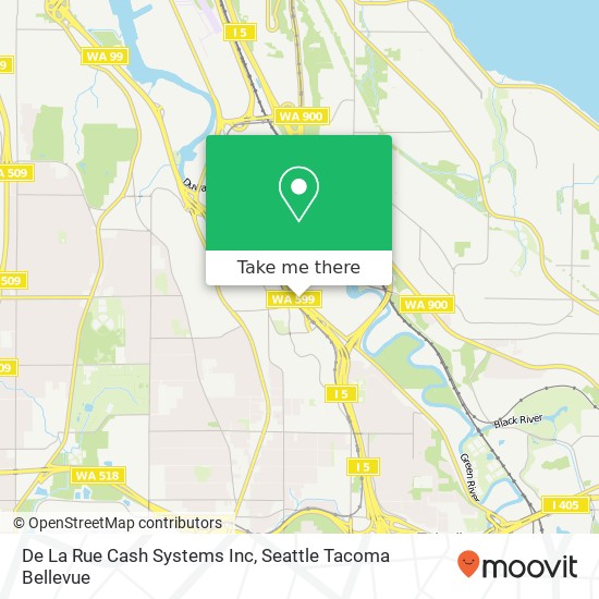 De La Rue Cash Systems Inc map