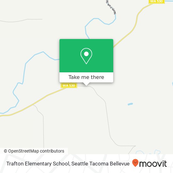 Trafton Elementary School map