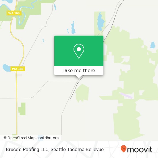 Mapa de Bruce's Roofing LLC